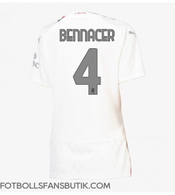 AC Milan Ismael Bennacer #4 Replika Bortatröja Damer 2023-24 Kortärmad